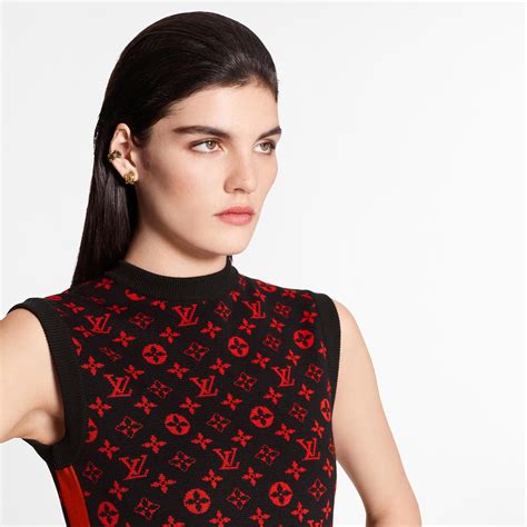 vestito donna louis vuitton|Louis Vuitton sleeveless dress.